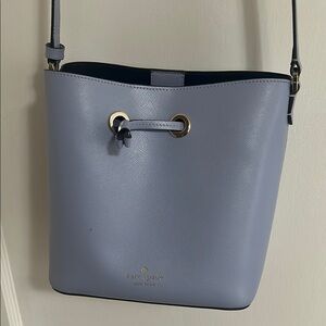 Kate Spade Blue Bucket Bag